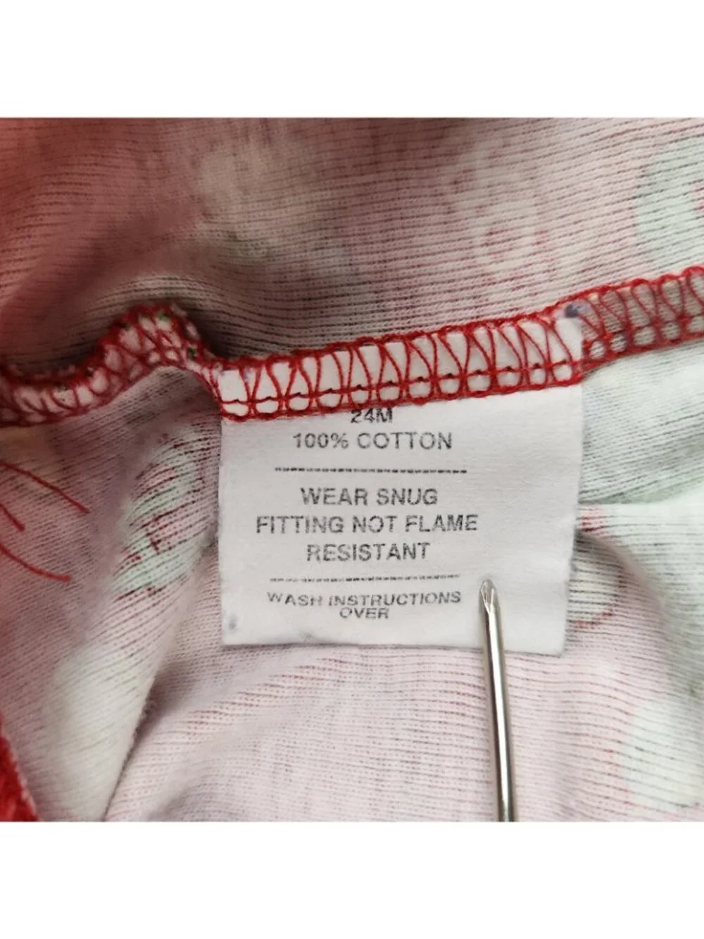 VTG Corduroy Bear Don Freeman Childrens Book Pajamas Pants Size 24 Months Cotton